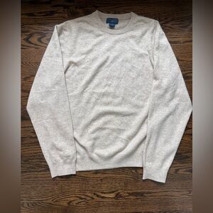 Joseph & Lyman Men’s Cashmere Beige Sweater (L)